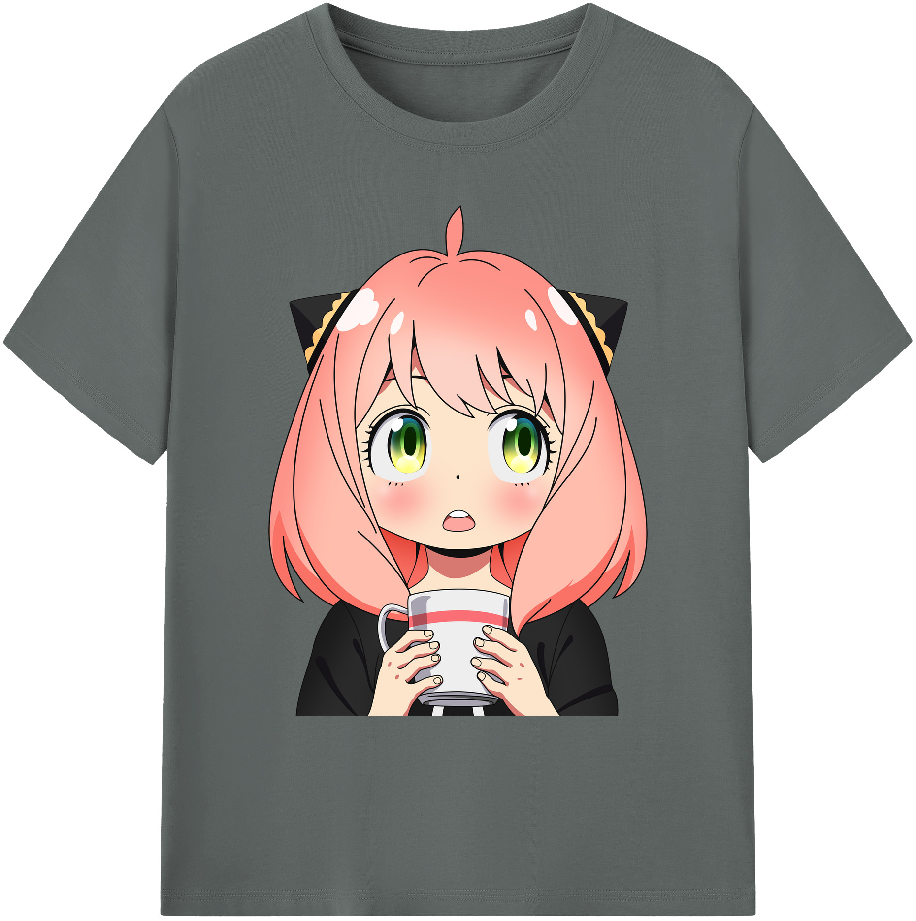 （画像用） SPY×FAMILY间谍家家酒 綿100％ メンズ半袖Tシャツ｜肌触りやわらか＆通気性